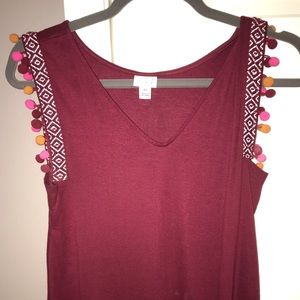 A New Day PomPom Top